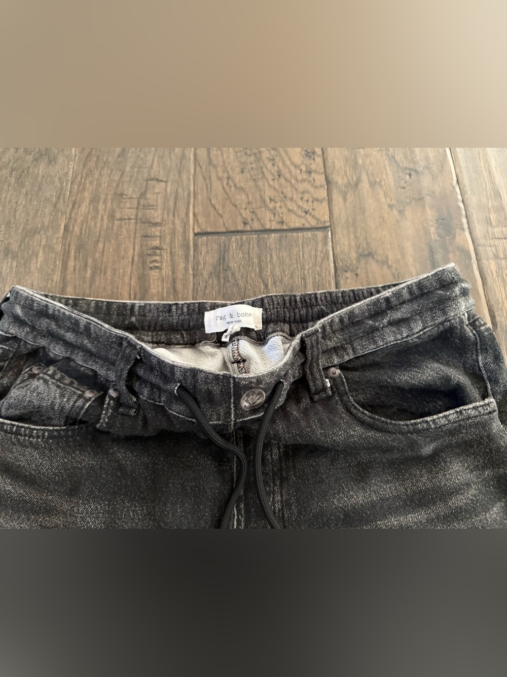 rag & bone Miramar Drawstring Jeans - Picture 7 of 7